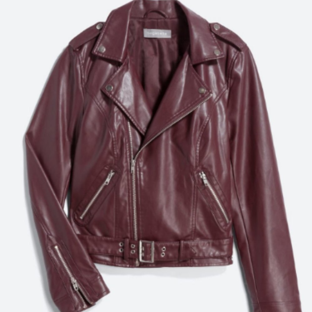 Bagatelle Fuax Leather Moto Jacket